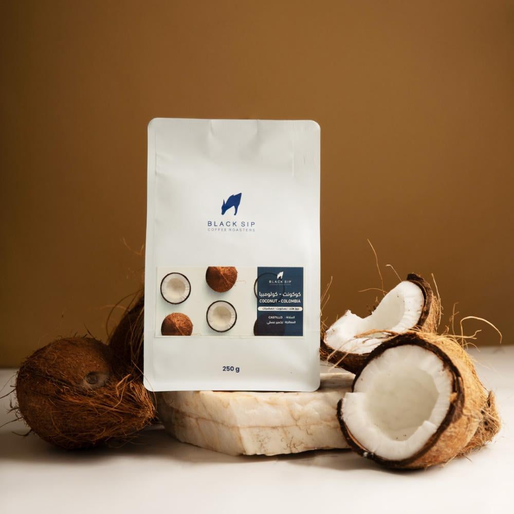 Black sip coconut