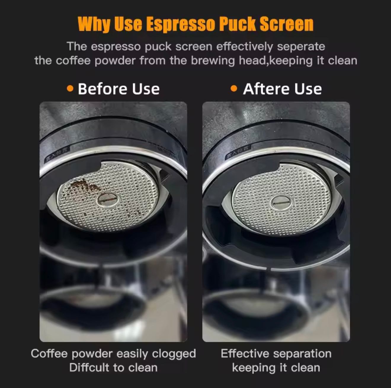 AliKisscafe coffee puck screen 58mm