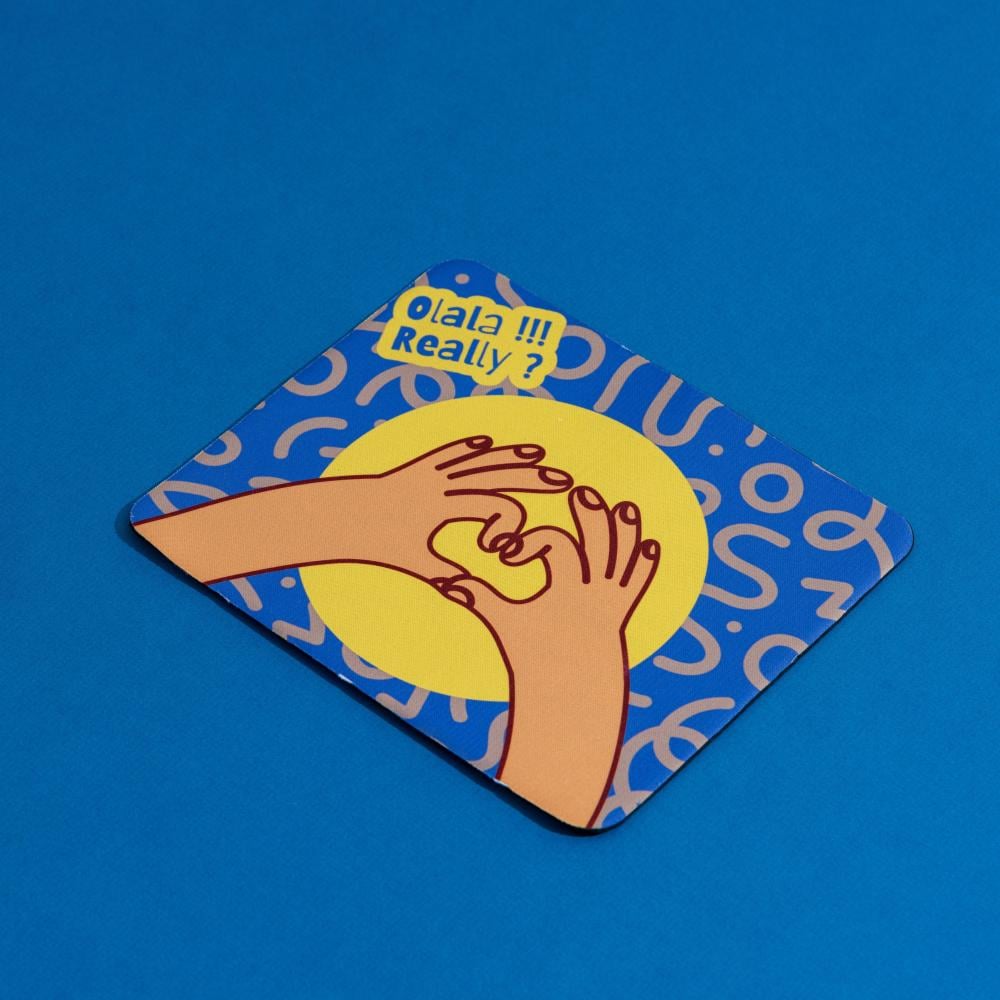 Olala mouse pad