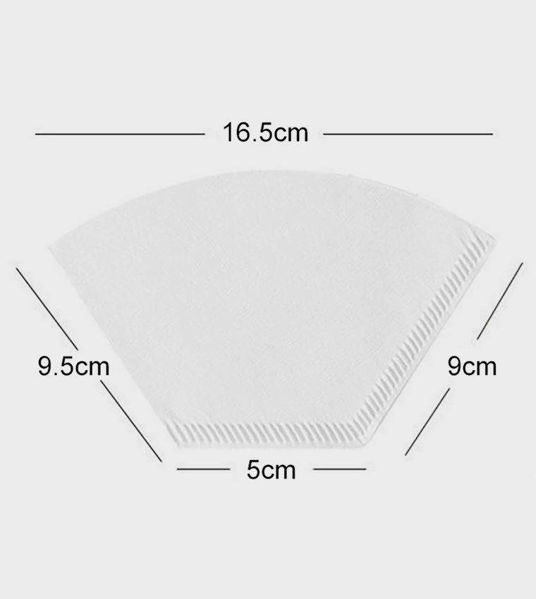 V60 Paper Coffee Filter, Size 02 - 100sheets
